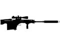 Gepard GepÃÂ¡rd anti materiel rifle, GM6 Lynx Caliber 50 BMG Cal 12 Ãâ 99 NATO Bulpup Semi Auto ARMY Special forces Sniper Rifle